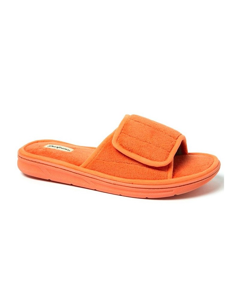 Men's Collin Terry Slide Slippers Orange $25.92 Shoes