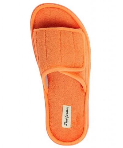 Men's Collin Terry Slide Slippers Orange $25.92 Shoes