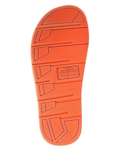 Men's Collin Terry Slide Slippers Orange $25.92 Shoes