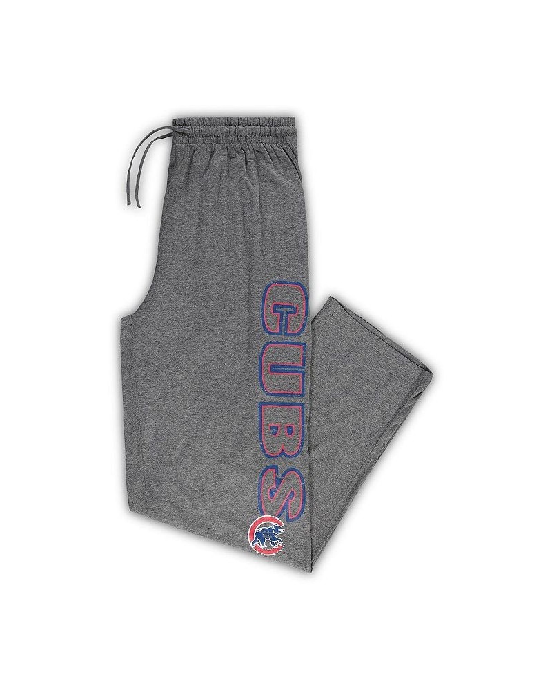 Men's Heathered Charcoal Chicago Cubs Jersey Sleep Pants $20.00 Pajama