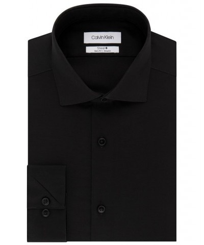 Calvin Klein Men's STEEL Slim-Fit Non-Iron Stretch Performance Dress Shirt PD05 $29.40 Dress Shirts