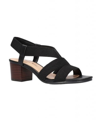 Women's Jodi Stretch Sandals Black $32.85 Shoes