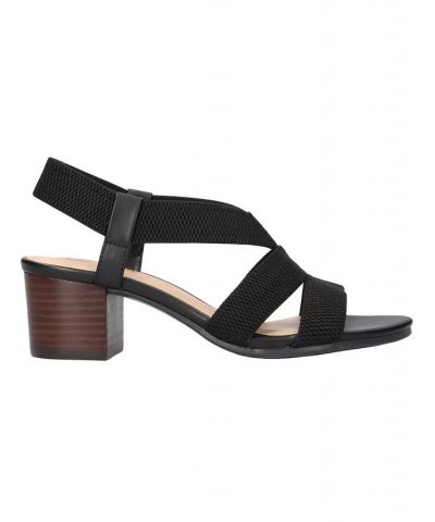 Women's Jodi Stretch Sandals Black $32.85 Shoes