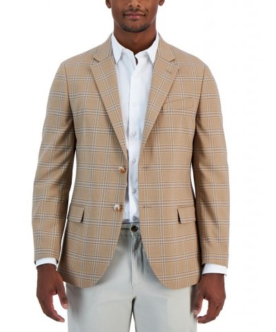 Men's Modern-Fit Plaid Sport Coat PD03 $37.40 Blazers