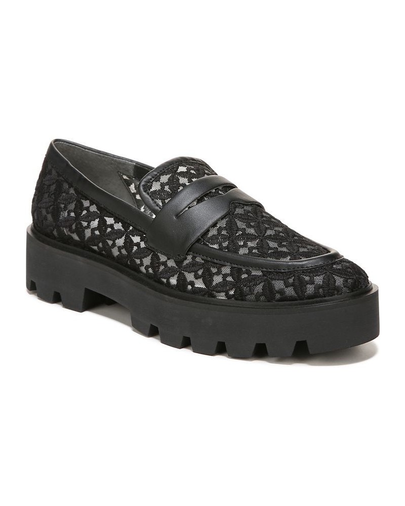 Balin Lug Sole Loafers Black $42.90 Shoes