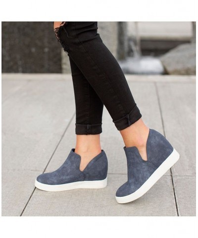 Women's Cardi Wedge Sneakers Tan/Beige $49.39 Shoes