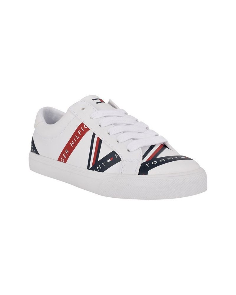 Lacen Lace Up Sneakers White $28.98 Shoes