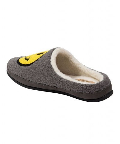 Men's Slipperooz Wink S.U.P.R.O Sock Cushioned Indoor Outdoor Clog Slipper Gray $28.49 Shoes