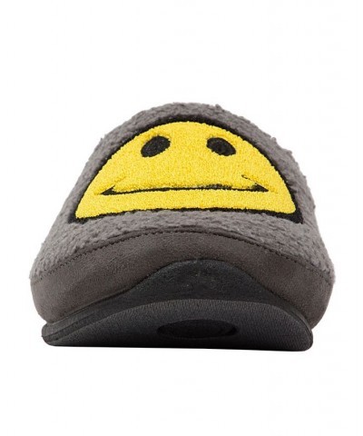 Men's Slipperooz Wink S.U.P.R.O Sock Cushioned Indoor Outdoor Clog Slipper Gray $28.49 Shoes