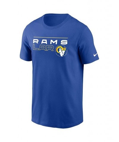 Men's Royal Los Angeles Rams Broadcast Essential T-shirt $23.19 T-Shirts