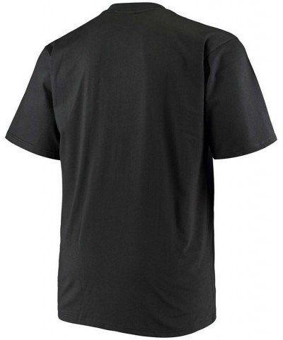 Men's Big and Tall Black Jacksonville Jaguars Color Pop T-shirt $20.87 T-Shirts