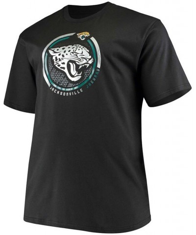 Men's Big and Tall Black Jacksonville Jaguars Color Pop T-shirt $20.87 T-Shirts