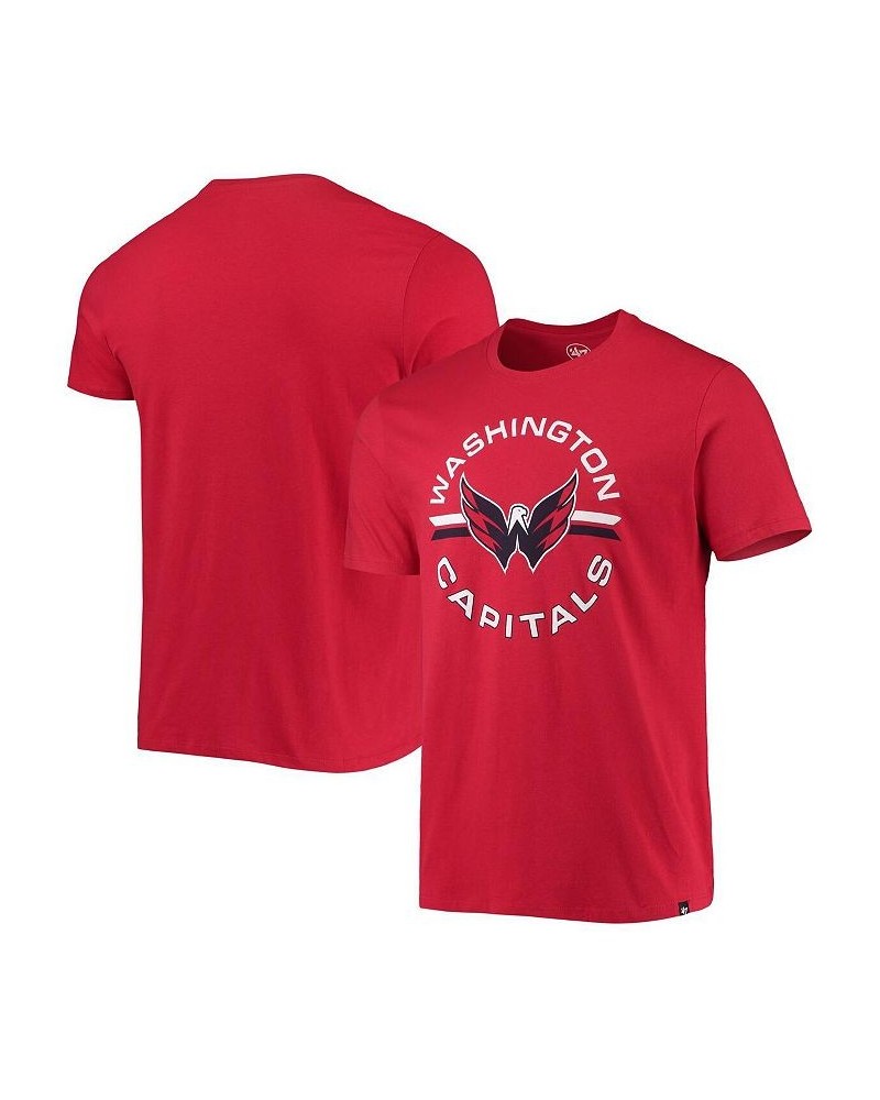 Men's '47 Red Washington Capitals Assist Super Rival T-shirt $21.45 T-Shirts