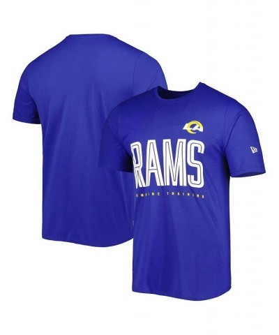 Men's Royal Los Angeles Rams Combine Authentic Training Huddle Up T-shirt $14.85 T-Shirts