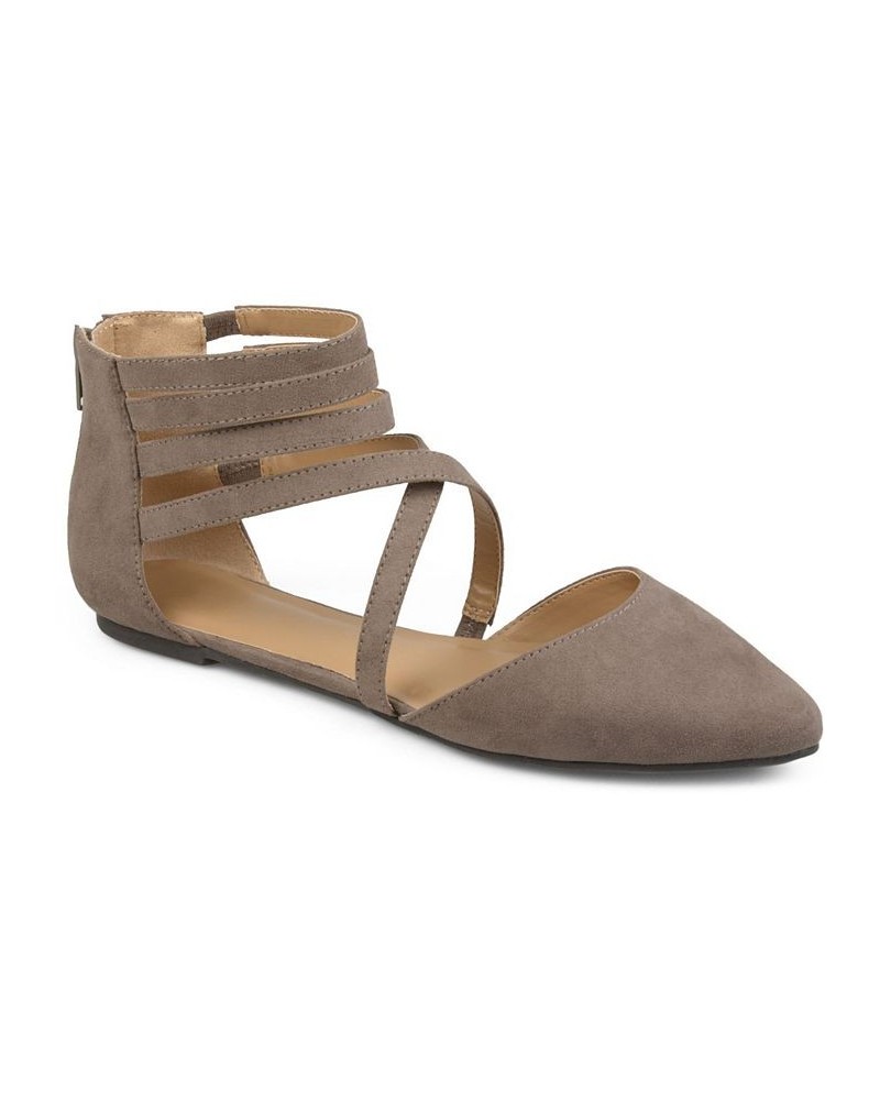 Women's Marlee Flat Tan/Beige $38.40 Shoes