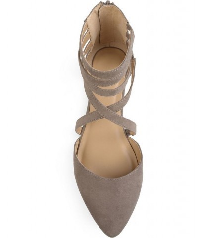 Women's Marlee Flat Tan/Beige $38.40 Shoes