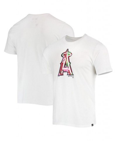 Men's x '47 Brand White Los Angeles Angels Everyday T-shirt $22.94 T-Shirts