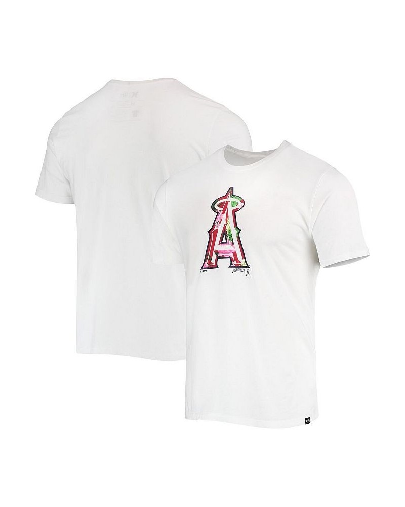 Men's x '47 Brand White Los Angeles Angels Everyday T-shirt $22.94 T-Shirts