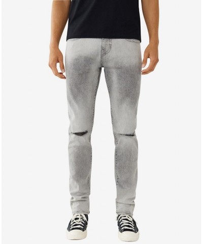 Men's Rocco No Flap Skinny Stretch Jeans Gray $44.39 Jeans