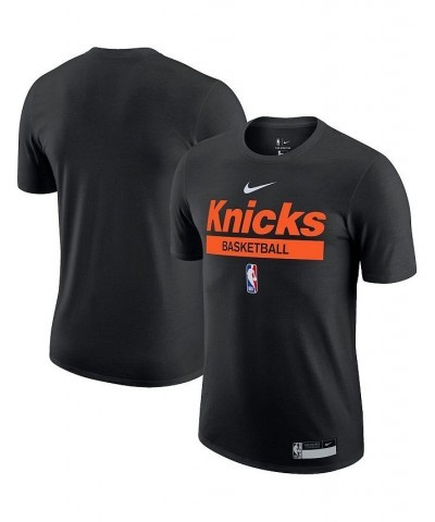 Men's Black New York Knicks 2022/23 Legend On-Court Practice Performance T-shirt $20.51 T-Shirts