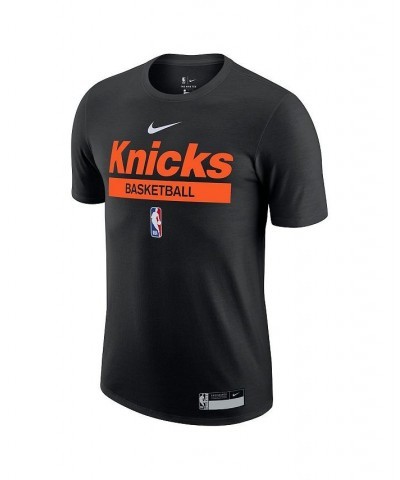 Men's Black New York Knicks 2022/23 Legend On-Court Practice Performance T-shirt $20.51 T-Shirts