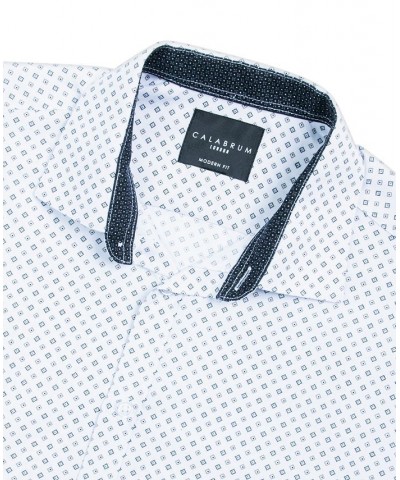 Men's Regular Fit Performance Wrinkle Free Dress Shirt Grey $13.54 Dress Shirts