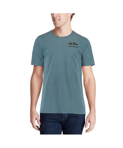 Men's Blue Ole Miss Rebels State Scenery Comfort Colors T-shirt $18.06 T-Shirts