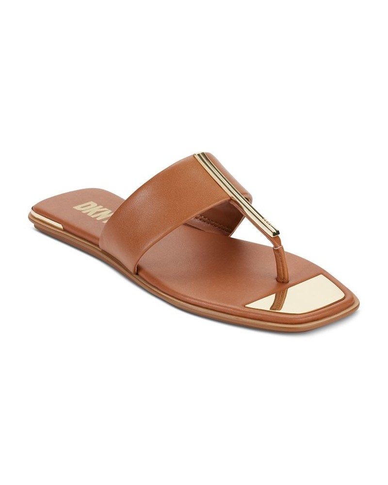 Women's Deja Slip-On Embellished Thong Sandals PD03 $39.60 Shoes