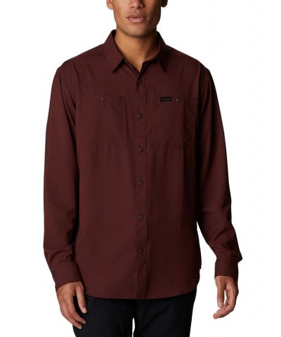 Men's Utilizer Moisture-Wicking UPF 40 Shirt Purple $34.50 Shirts