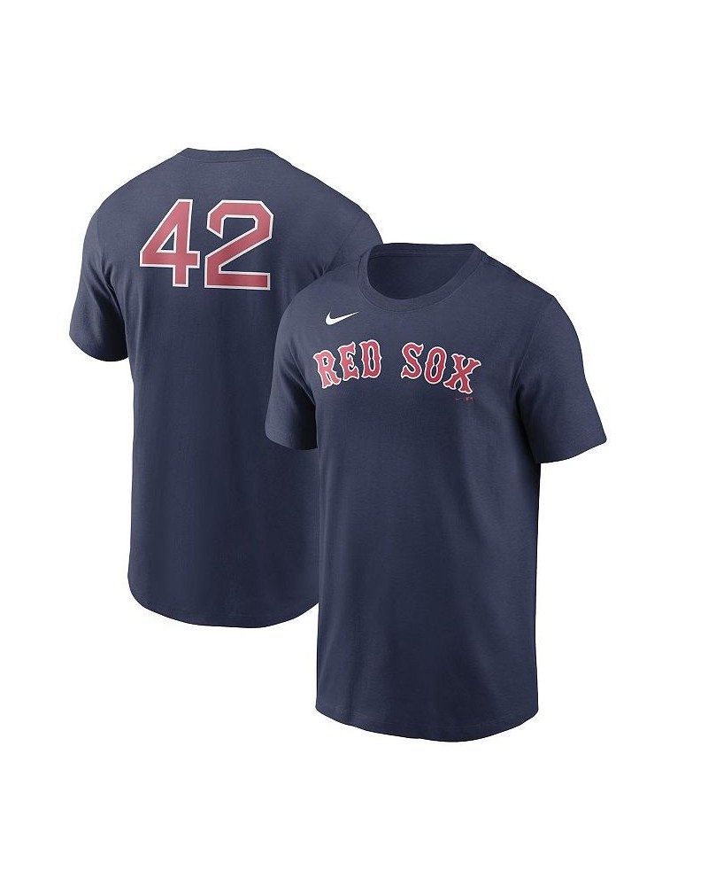 Men's Navy Boston Red Sox Jackie Robinson Day Team 42 T-shirt $20.79 T-Shirts