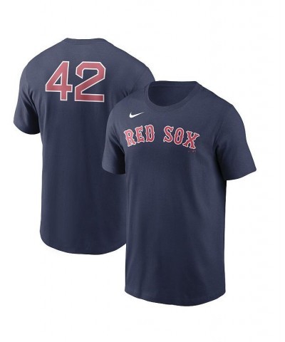 Men's Navy Boston Red Sox Jackie Robinson Day Team 42 T-shirt $20.79 T-Shirts