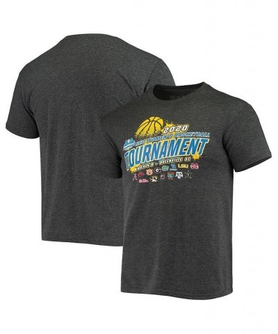 Men's Heather Charcoal SEC 2020 Women's Conference Tournament T-shirt $16.80 T-Shirts