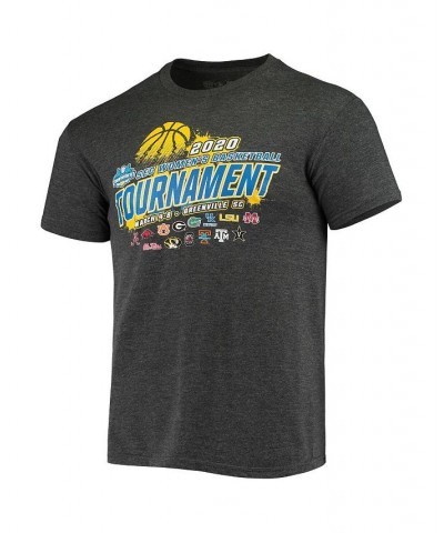 Men's Heather Charcoal SEC 2020 Women's Conference Tournament T-shirt $16.80 T-Shirts