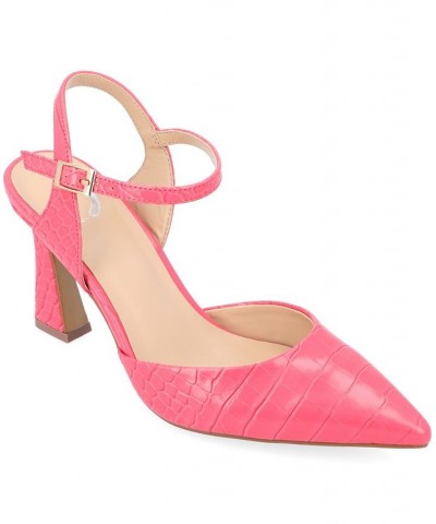 Women's Nixey Heels Pink $46.00 Shoes