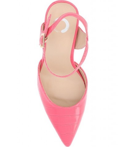 Women's Nixey Heels Pink $46.00 Shoes