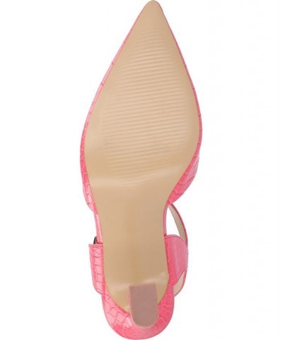 Women's Nixey Heels Pink $46.00 Shoes