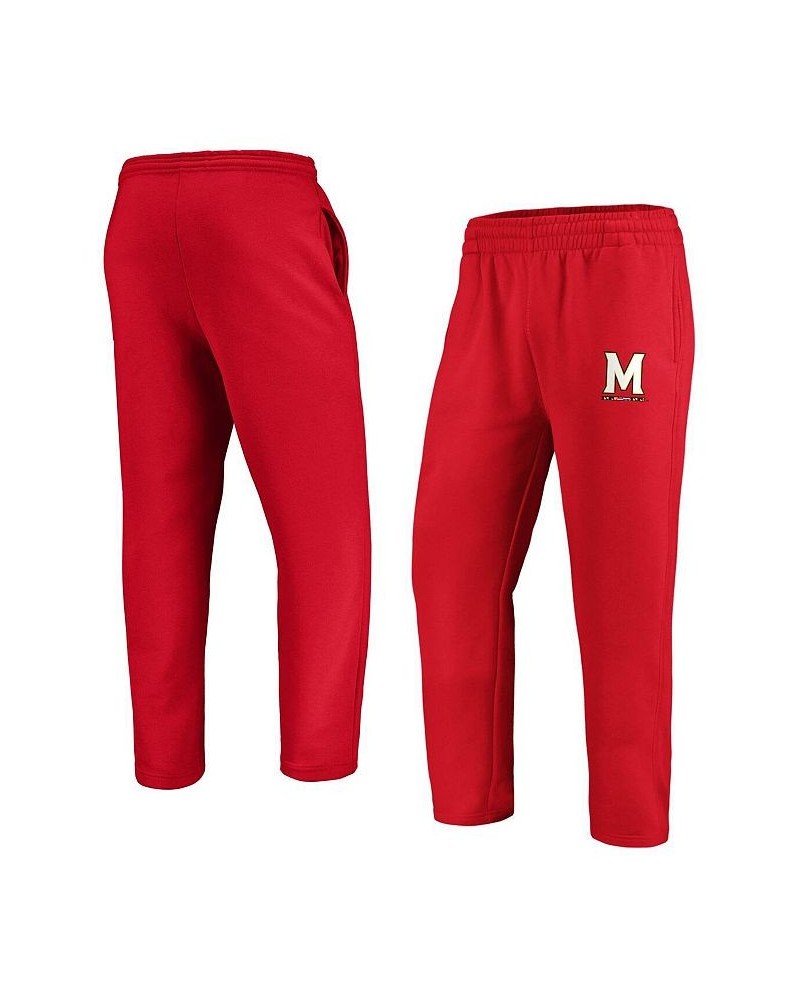 Men's Branded Red Maryland Terrapins Corner Logo Pants $23.00 Pants