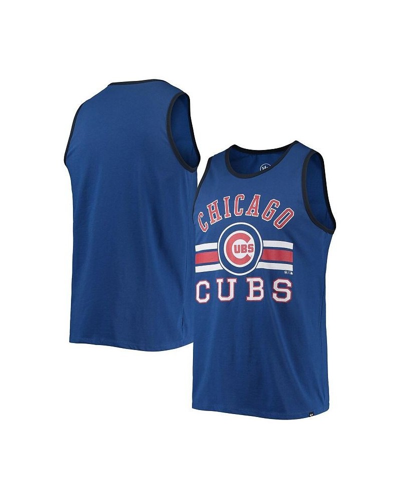 Men's '47 Royal Chicago Cubs Edge Super Rival Tank Top $17.20 T-Shirts