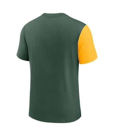 Men's Green, Gold Green Bay Packers Pop Performance T-shirt $23.59 T-Shirts