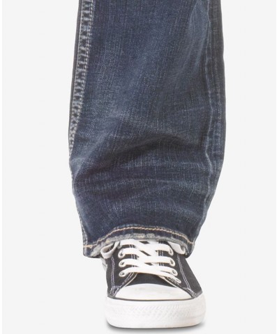 Men's Zac Relaxed Fit Straight Stretch Jeans Blue $34.01 Jeans