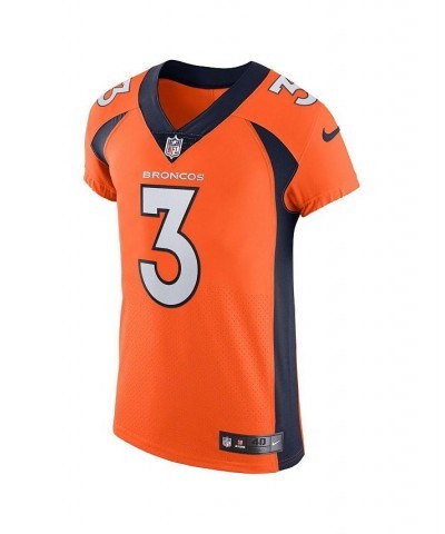 Men's Russell Wilson Orange Denver Broncos Vapor Elite Jersey $138.00 Jersey