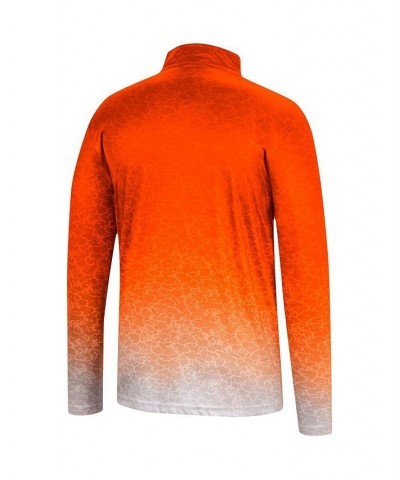 Men's Orange Oklahoma State Cowboys Walter Quarter-Zip Windshirt $23.10 T-Shirts