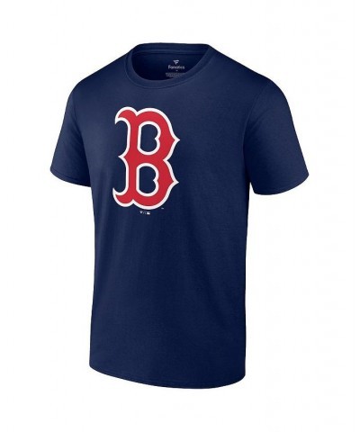 Men's Branded David Ortiz Navy Boston Red Sox Logo Graphic T-shirt $21.00 T-Shirts