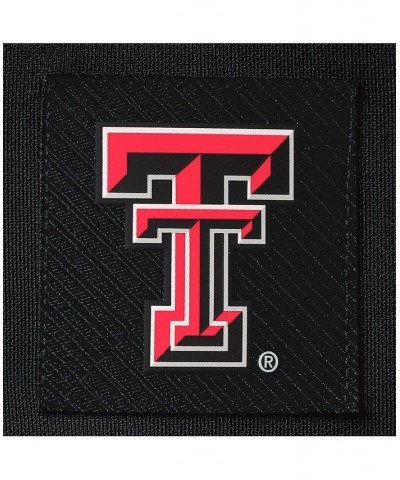 Men's Black Texas Tech Red Raiders Sideline Recruit Performance Polo Shirt $26.66 Polo Shirts