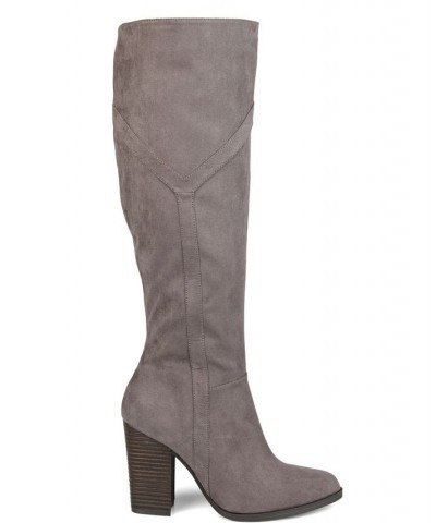 Women's Kyllie Boots Tan/Beige $60.20 Shoes