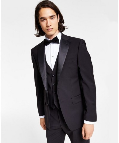 Men's X-Fit Slim-Fit Infinite Stretch Black Tuxedo Jacket Black $78.63 Suits