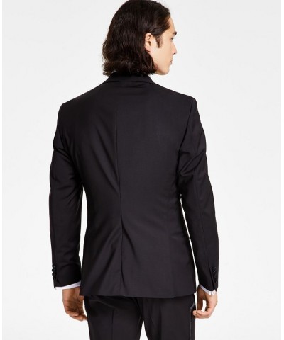 Men's X-Fit Slim-Fit Infinite Stretch Black Tuxedo Jacket Black $78.63 Suits