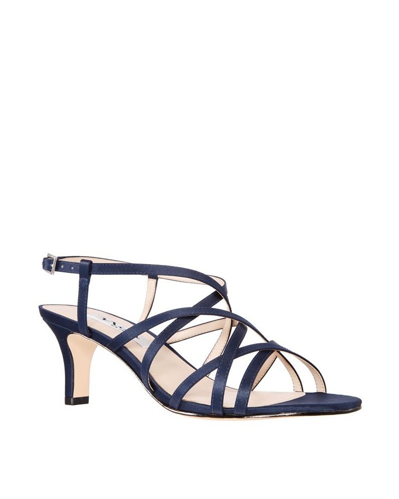 Women's Neptune Evening Sandals Blue $35.09 Shoes