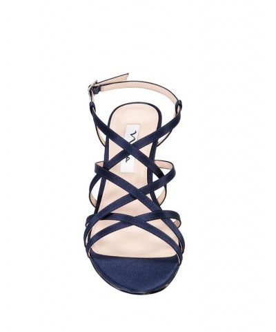 Women's Neptune Evening Sandals Blue $35.09 Shoes