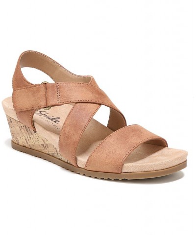 Sincere Strappy Wedge Sandals PD04 $37.09 Shoes